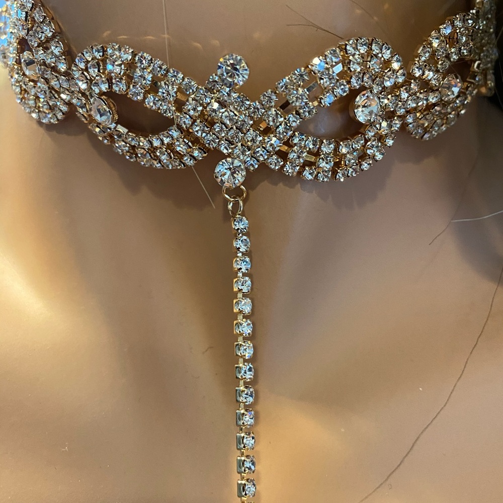 Crystal Drop Necklace